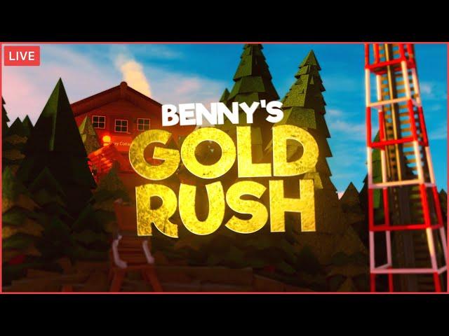  Building With Benji's Adventures In Theme Park Tycoon 2 LIVE | Kosii