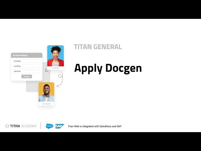 Troubleshooting the Titan Platform for Salesforce | Apply Docgen