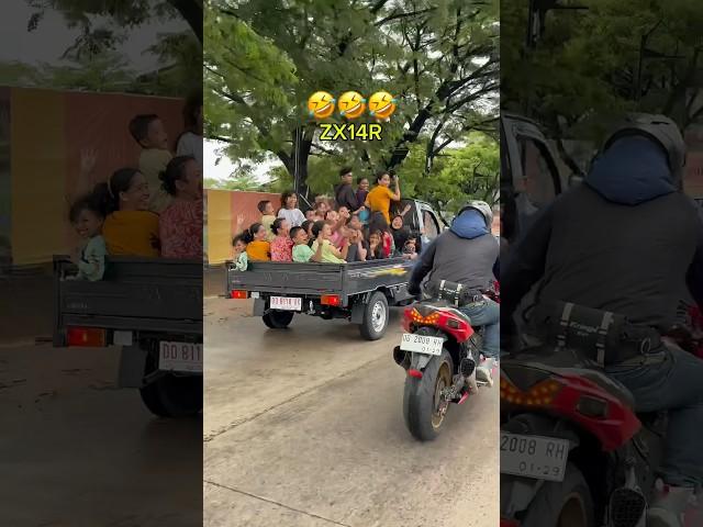 REAKSI BOCIL LIHAT MOGE DUCATI 