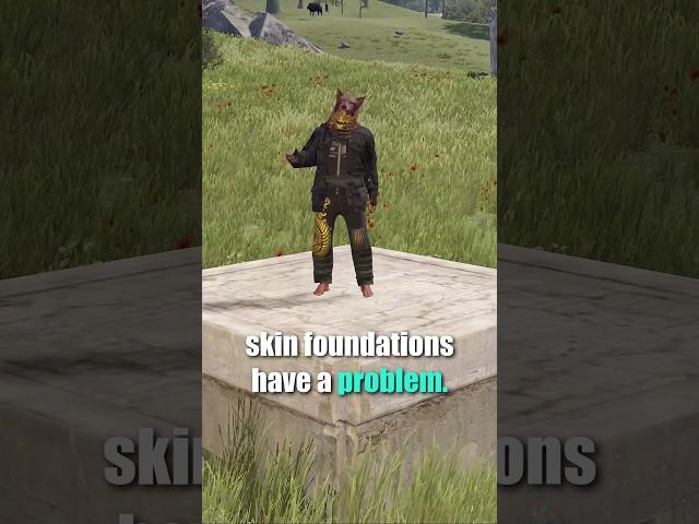 Brutalist Skin Foundation is Pay 2 Lose in Rust!? #rust #rusttips #rustshorts