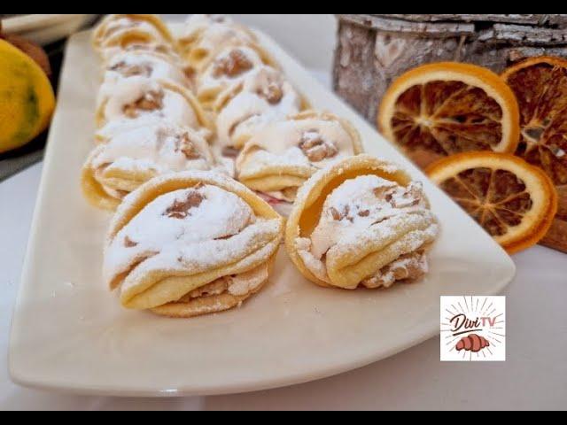 Baiser Muscheln / Weihnachtskekse/ Meringue Shell Cookies/ Holiday Cookies