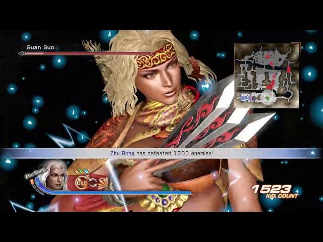 DYNASTY WARRIORS 7 Xtreme Legends Definitive Edition Zhurong DLC Gameplay (Pacification on Nanzhong)