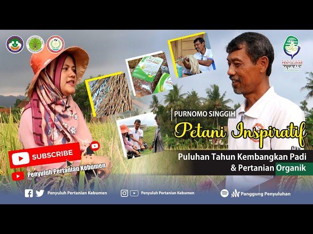 PETANI INSPIRATIF : Puluhan Tahun Kembangkan PADI dan PERTANIAN ORGANIK (Purnomo Singgih)