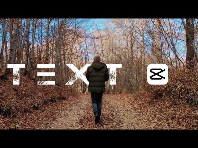 Text Behind Person Effect | CapCut Tutorial