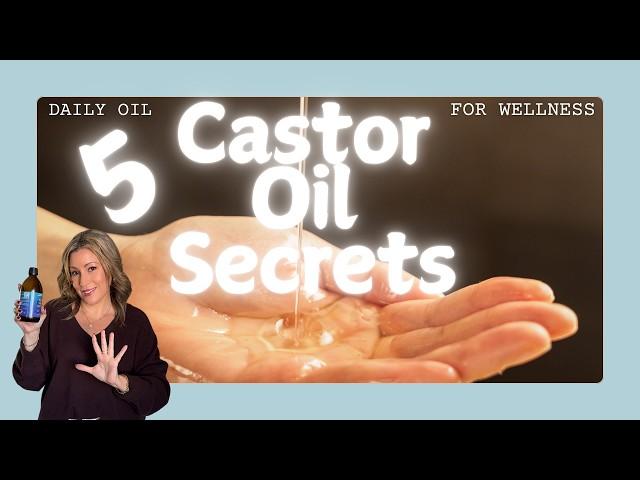 After 1 Year of Use at 46! 5 Life-Changing Benefits of Castor Oil