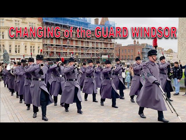 WINDSOR CASTLE GUARD Band and Bugles of The Rifles with Queen's Gurkha Engineers NEW