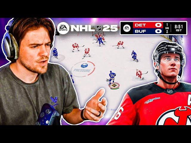 NHL 25 ACTUAL GAMEPLAY *DEEP-DIVE REACTION*