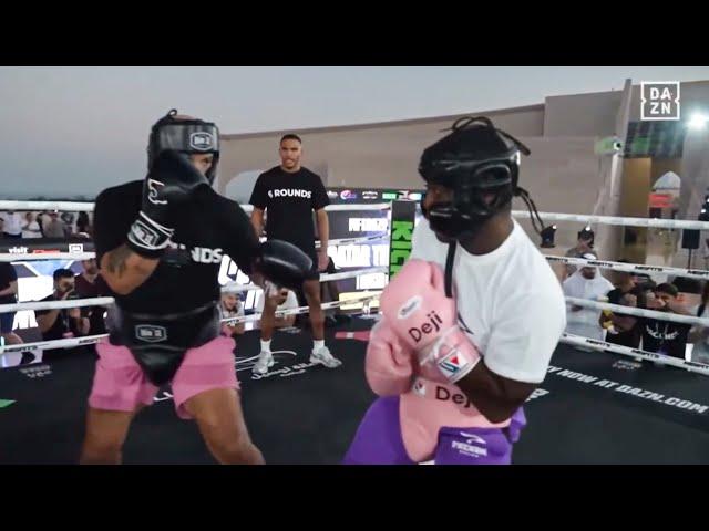 DEJI VS DALEY SPARRING FIGHT