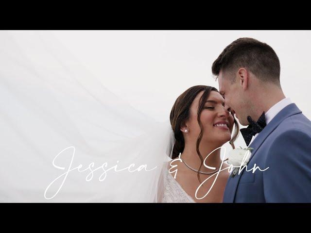 Jessica + John | Newport Beach House Trailer | Wedding Videographer | Newport, Rhode Island