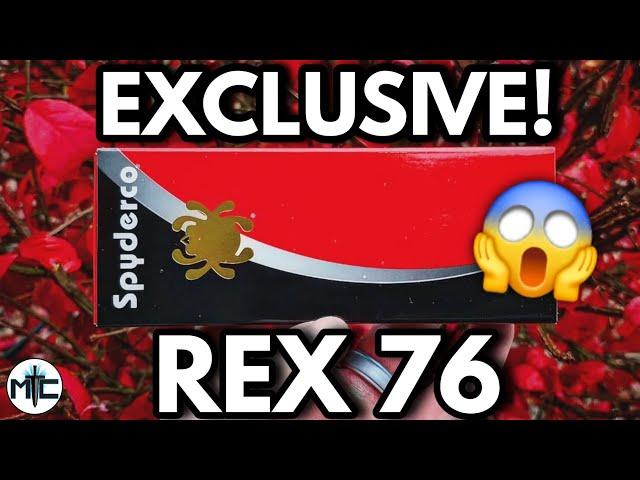 A NEW Exclusive Spyderco In A Steel I've NEVER Heard Of? What Is "REX 76"?