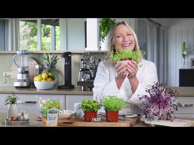 How to use Pocket Herbs with Chef Samantha Gowing