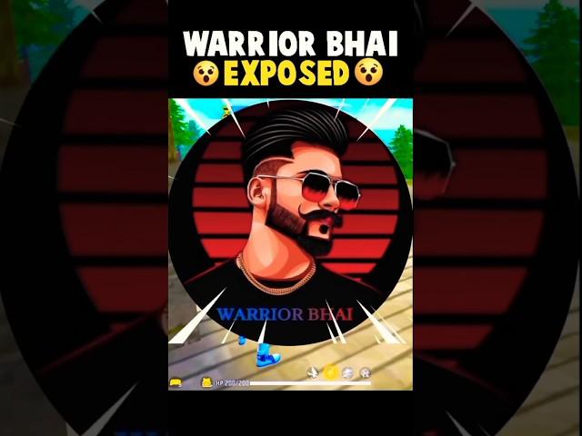 reality of warrior bhaill warrior bhai roastll #shots #freefire #roast