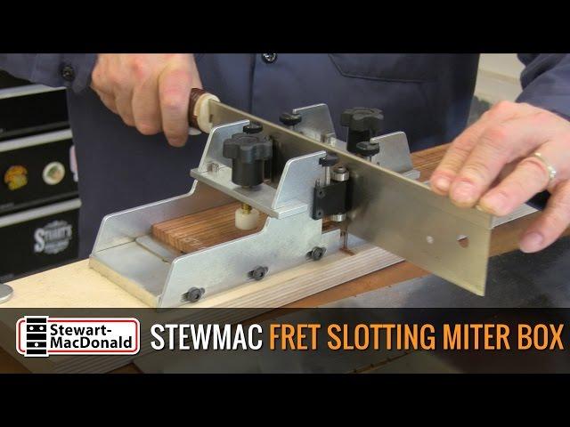 StewMac Fret Slotting Miter Box