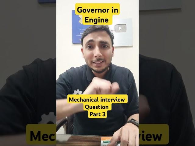 Governor in engine