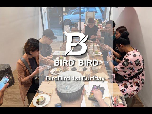 BirdBird 1st Burfday at Chabashira Tea Roastery