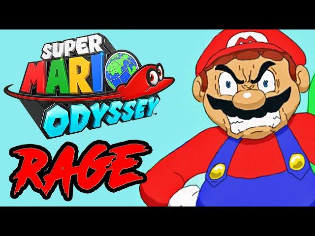 AN INEPT SLOB! Super Mario Odyssey RAGE Montage!