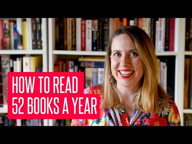 How to Read 52 Books a Year - Kat Clay