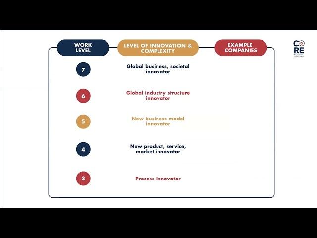 Levels of Innovation in Business