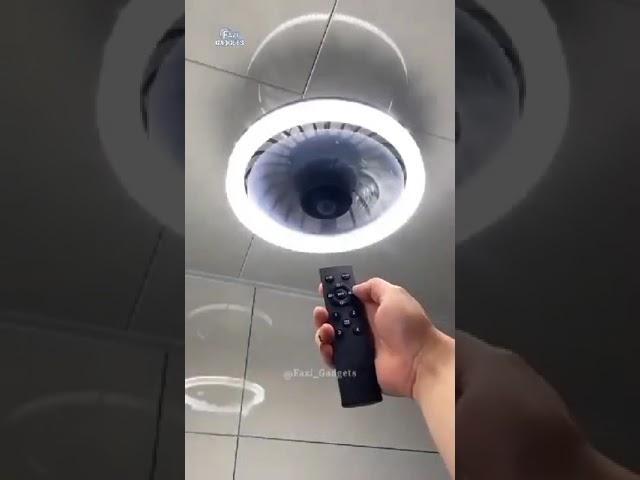Smart ceiling fan....#tech #youtubeshorts