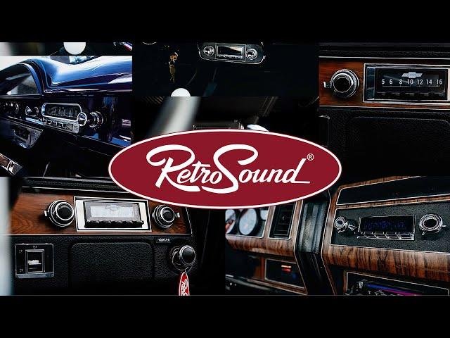 RetroSound® Radios Available at www.RetroManufacturing.com