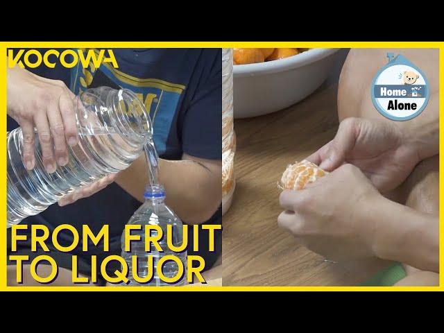 Kian84 Uses His Uneaten Fruit To Make THIS At Home | Home Alone EP524 | KOCOWA+