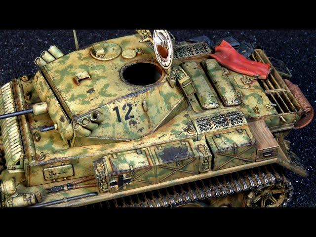 Chipping Effects(칩핑) 1/35 Pz.Kpfw.II Luchs Ausf.L  아카데미