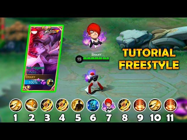 CHOU TUTORIAL KOF FREESTYLE by BRAXY (you need 30 fingers)