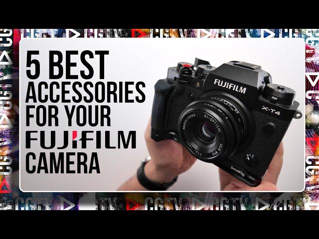 5 Best Accessories for Fujifilm X-T4 Camera 2024