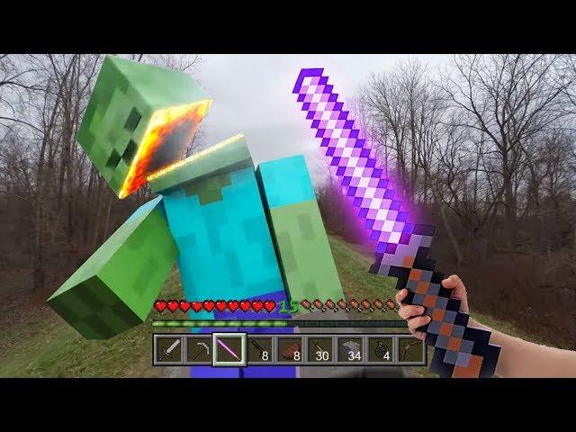 Minecraft Real POV Minecraft in Real Life