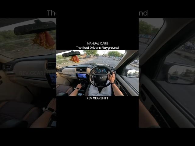 Automatic  Manual  #driving #automobile #pov #car #pointofview #scorpio #manual #automatic #shorts