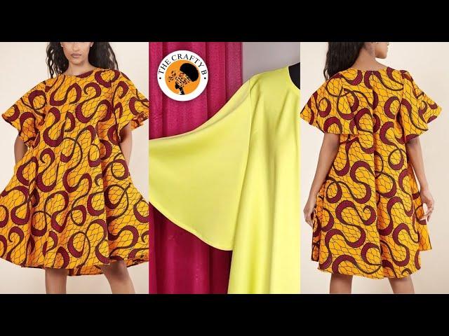 How To Make a Full Circle Midi Dress | Cutting and Sewing