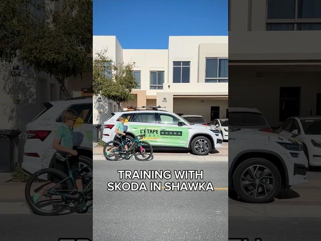 Training for L’Etape Dubai: Gravel Ride in Shawka with ŠKODA Kodiaq Support