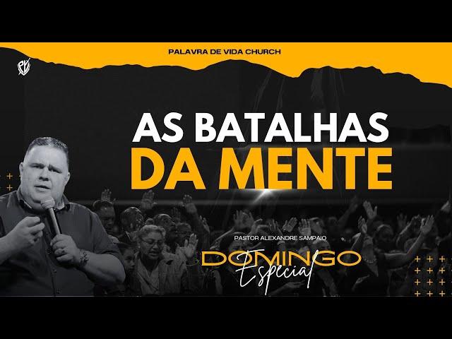 CULTO DOMINGO ESPECIAL (PASTOR ALEXANDRE SAMPAIO)