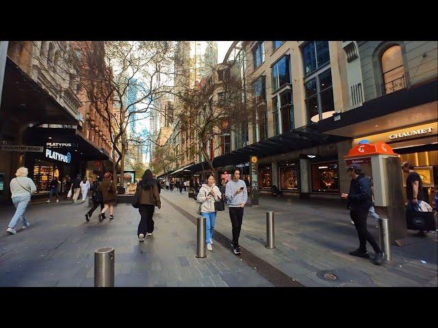 Sydney City Walk - Circular Quay to Pitt St Mall - Sydney - Australia