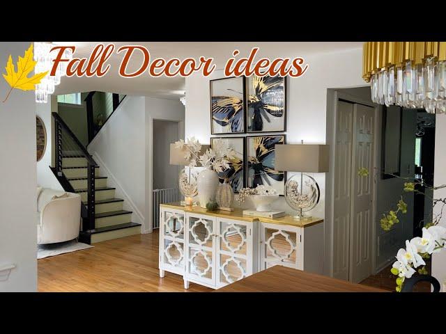 FALL LIVING ROOM TOUR/DECORATE WITH ME/FALL DECORATING IDEAS/HOME DECOR TRENDS/INTERIOR DESIGN