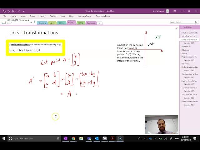 Linear Transformations Introduction