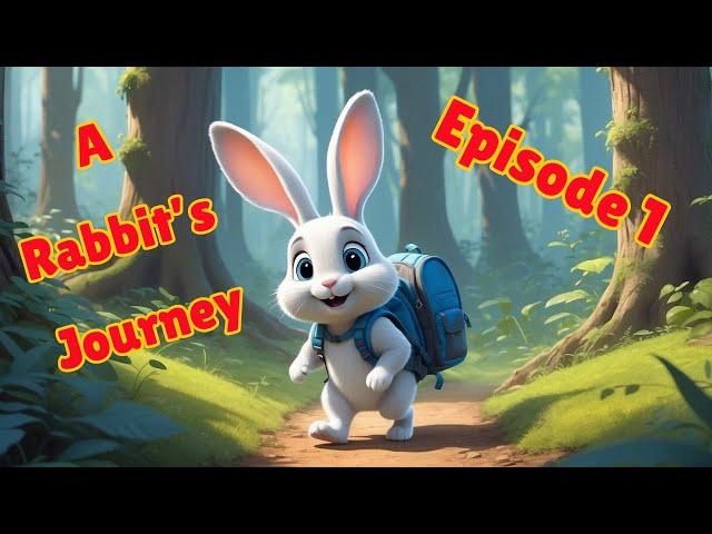 A Rabbit's Journey, Ep1, Cute animal bedtime story for toddlers