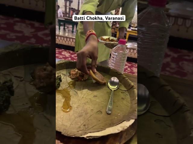 Batti Chokha, Varanasi. #banaras #battichokha #biharifood #tasteofindia #bihari
