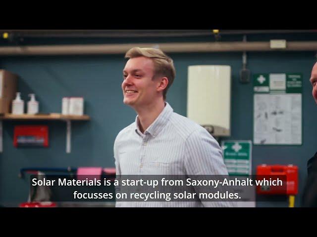 Saxony-Anhalt's success story: Solar Materials - Recycling for the future