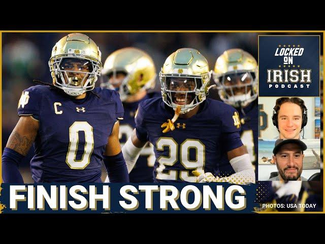 Notre Dame must do this to FINISH STRONG and make the College Football Playoff