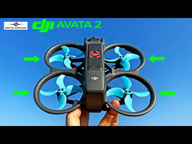 New Master Airscrew 4-Blade Props for DJI Avata 2 - Review