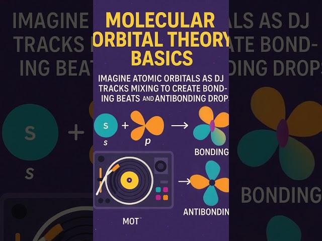 Molecular orbital theory basics in 49 seconds or less