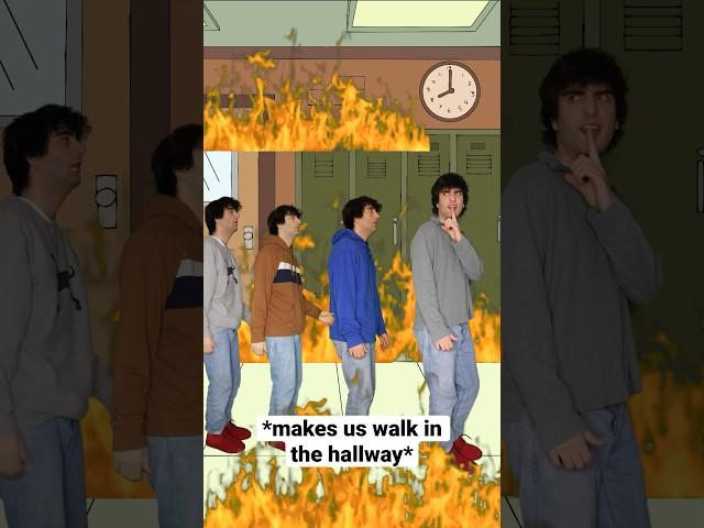 When There’s A Fire Drill At School #shorts #relatable