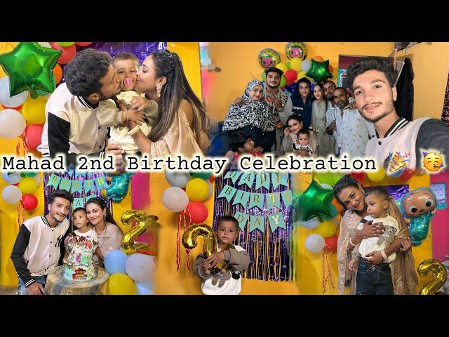 Mahad 2nd Birthday  Celebration  / part 2  Celebration Me Hụi Gadbad  / Mushab Vlog