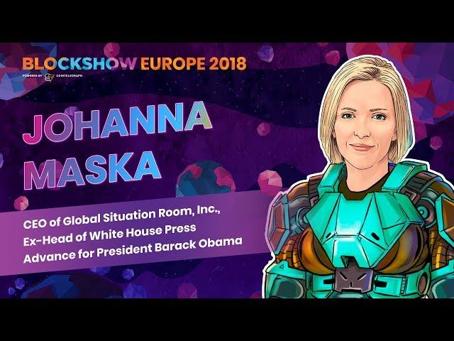 Johanna Maska: You Have To Share Your Solutions. BlockShow Europe 2018