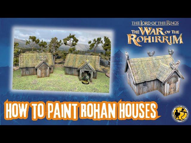 MESBG | Lord of the Rings | The War of the Rohirrim | Rohan Houses Tutorial
