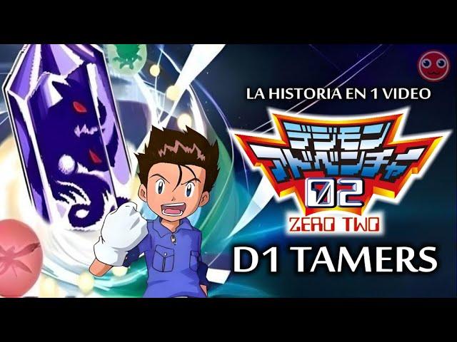 DIGIMON 02 D1 TAMERS : LA HISTORIA EN 1 VIDEO #DIGIMON