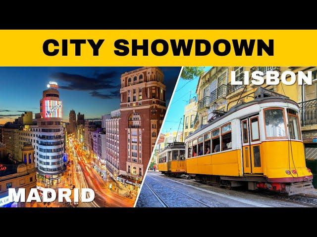 City Showdown: Madrid vs Lisbon - Battle of the Capitals!