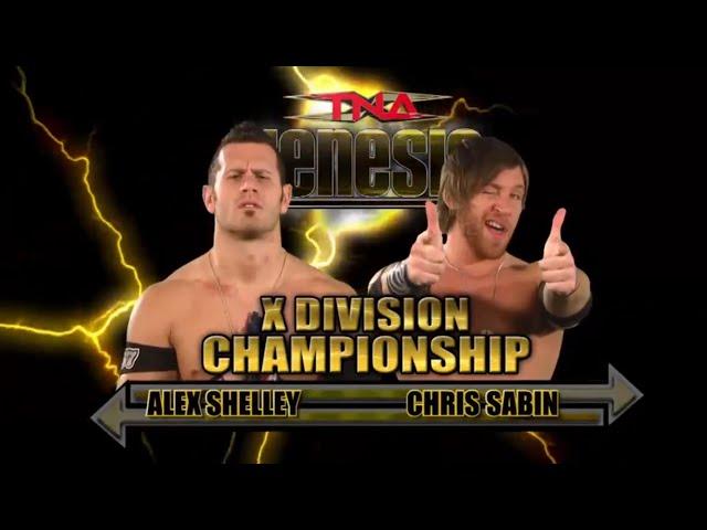 Alex Shelley vs. Chris Sabin - TNA X Division Title: GENESIS 2009 | FULL MATCH