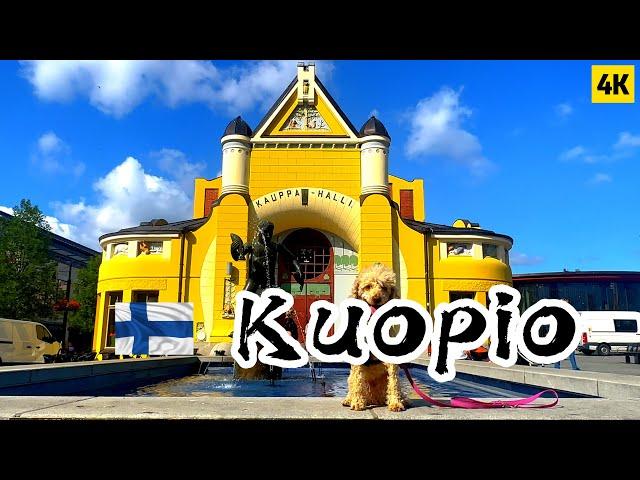 Kuopio | Finland | Tradition, beautiful, full of vitality | 4K walk